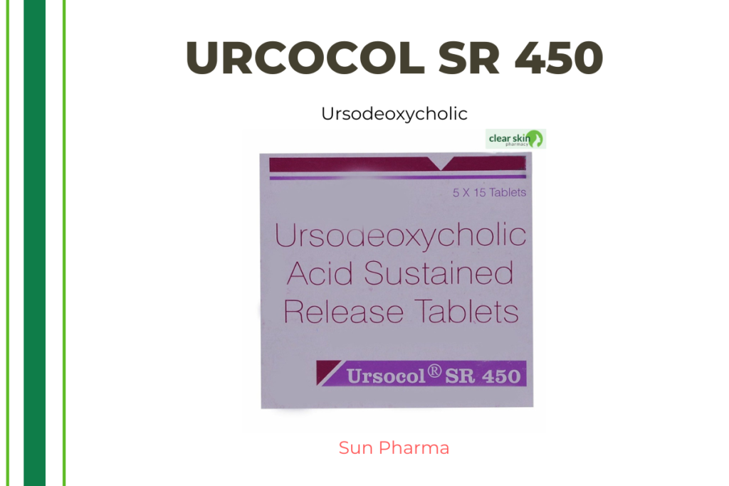 URSOCOL SR 450 MG 15 tablets