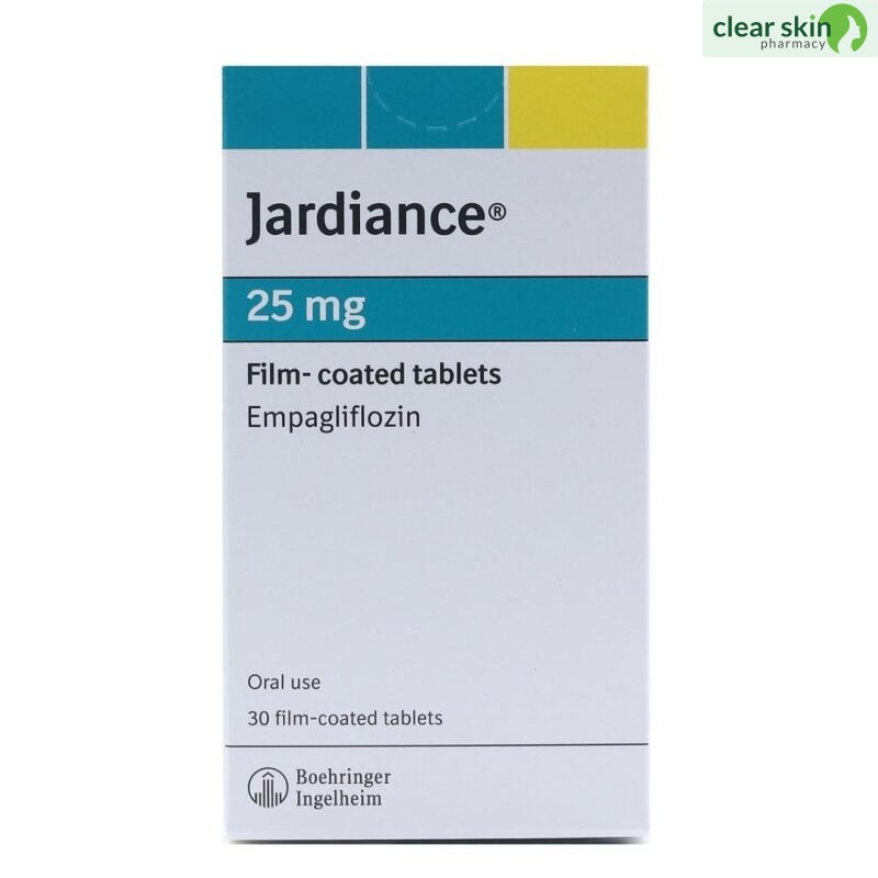 Buy JARDIANCE 25 MG 10 Tablets online at Clear Skin Pharmacy