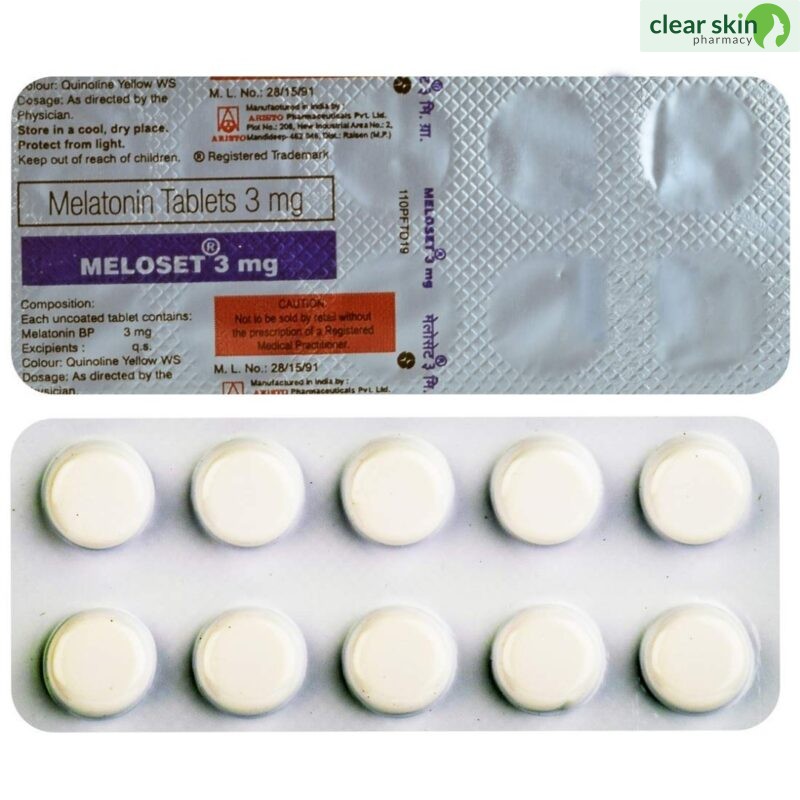 MELOSET 3MG Melatonin