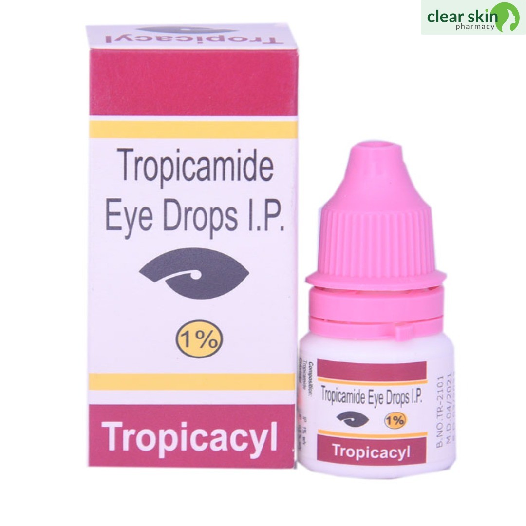 Buy TROPICACYL EYE DROP 1 unit online at Clear Skin Pharmacy