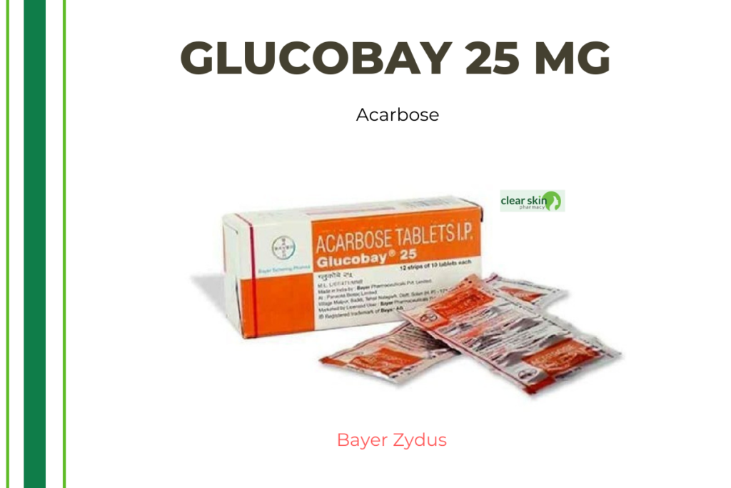 GLUCOBAY 25 MG