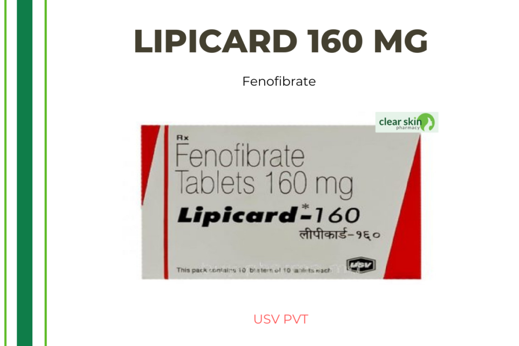 LIPICARD 160 MG