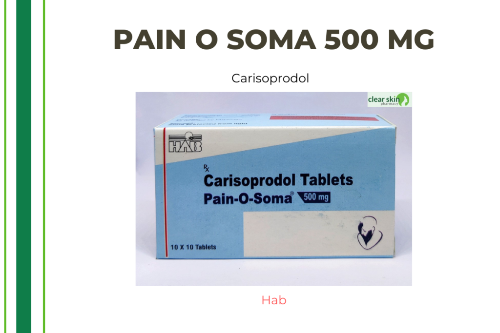 PAIN O SOMA 500MG