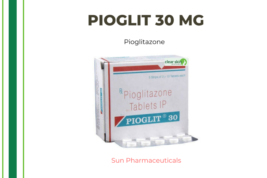 PIOGLIT 30 MG