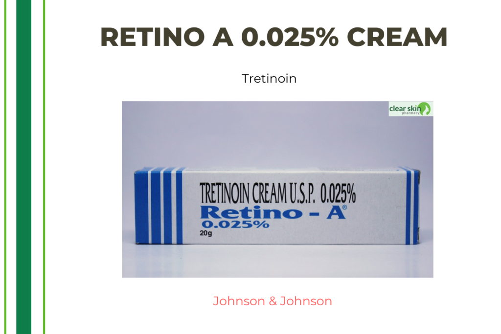 RETINO A 0.025% CREAM