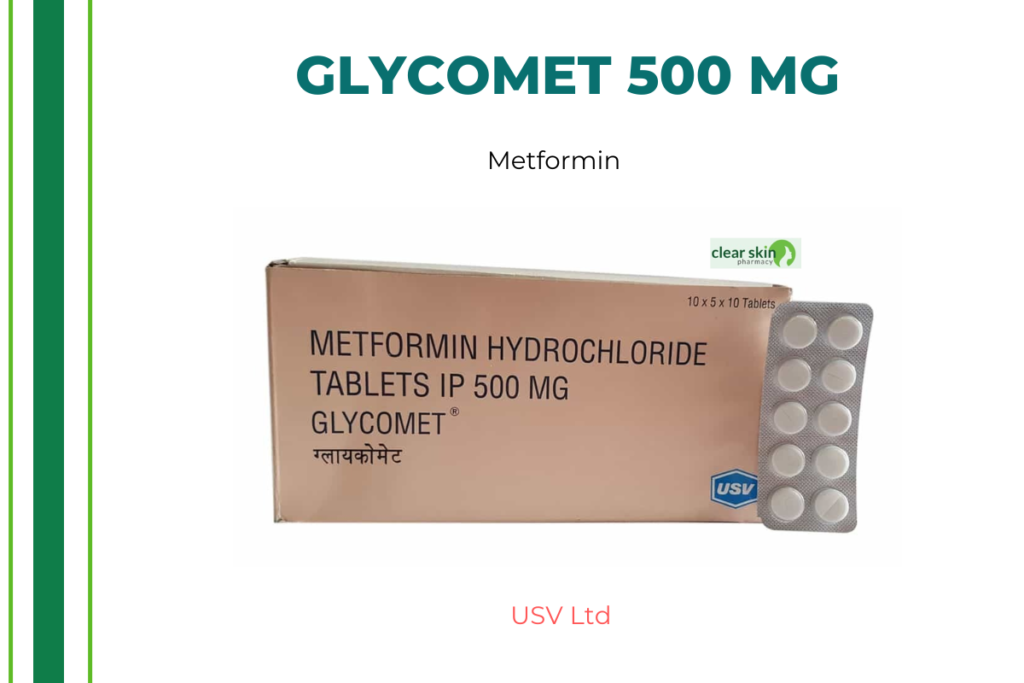 GLYCOMET 500 MG