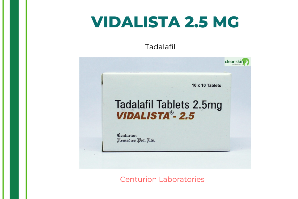 Vidalista 2.5 mg