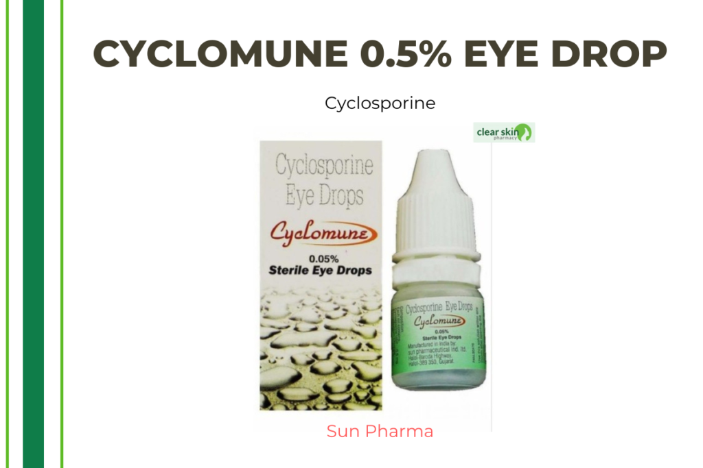 CYCLOMUNE 0.5% EYE DROP