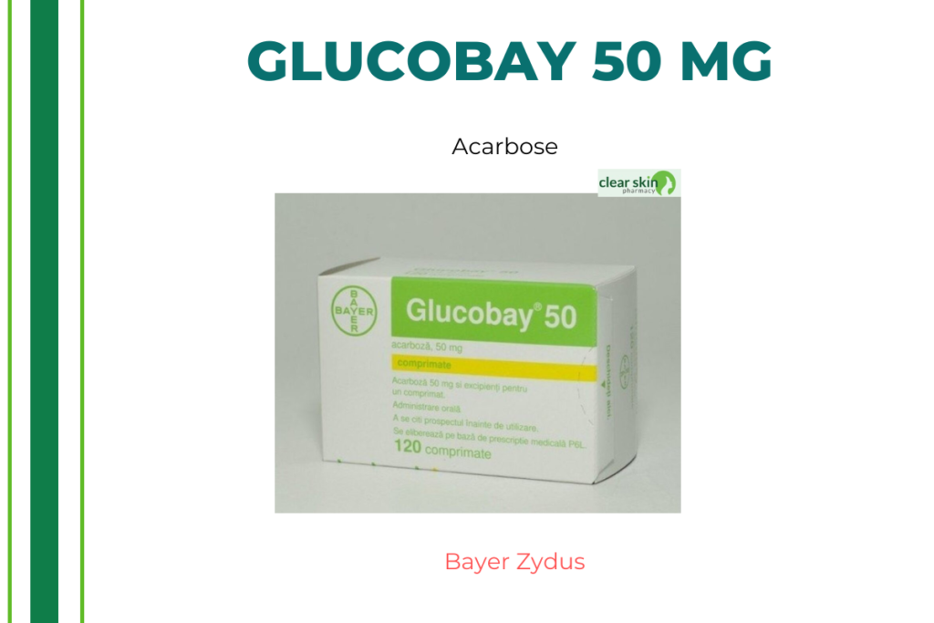 GLUCOBAY 50 MG