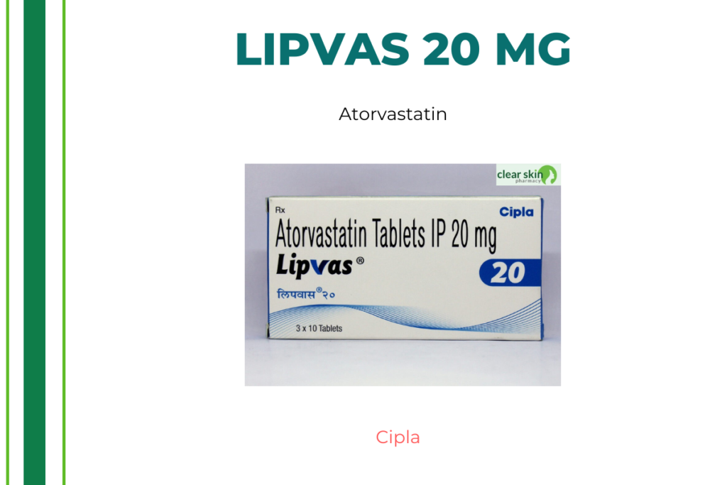 Lipvas 20 mg