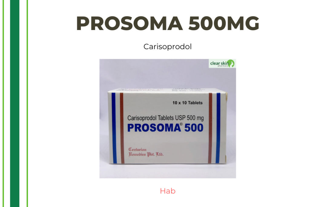 PROSOMA 500MG