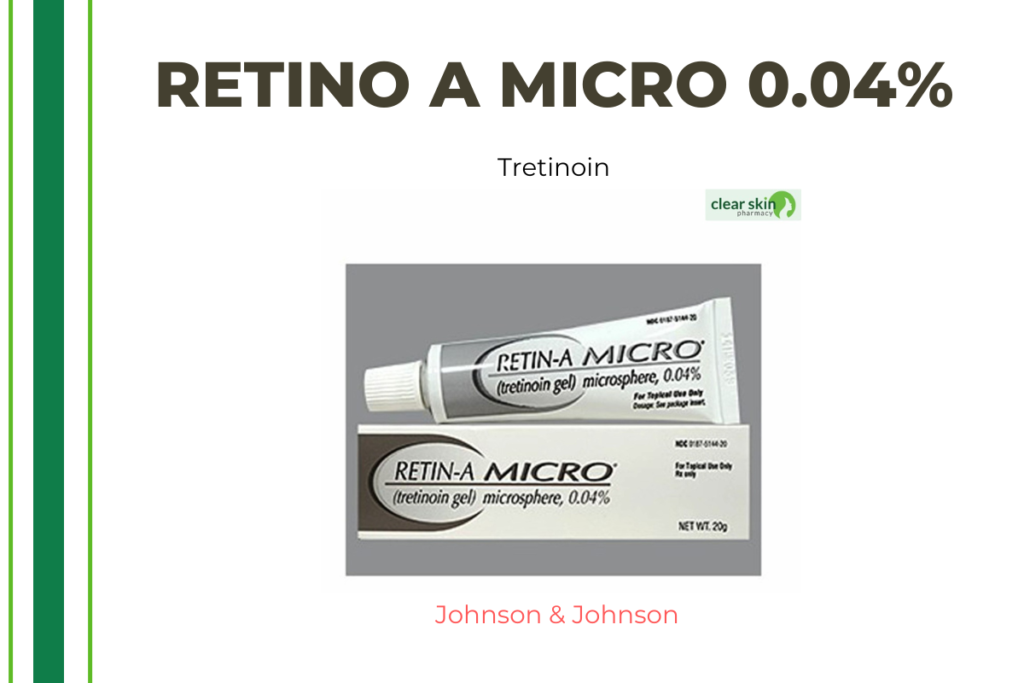 RETINO A MICRO 0.04%