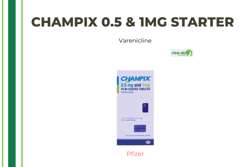 CHAMPIX 0.5 & 1MG STARTER